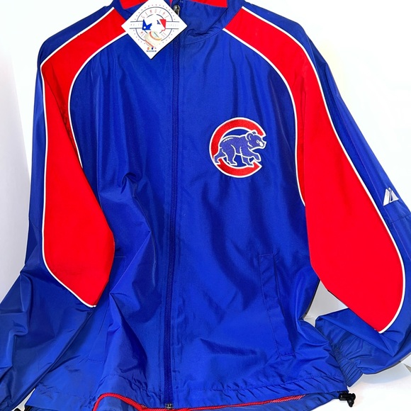 Majestic Chicago Cubs Windbreaker Small 